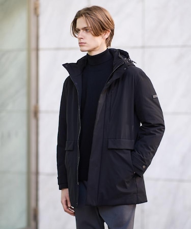 【None Of Stress】ストレッチ ダウンブルゾン