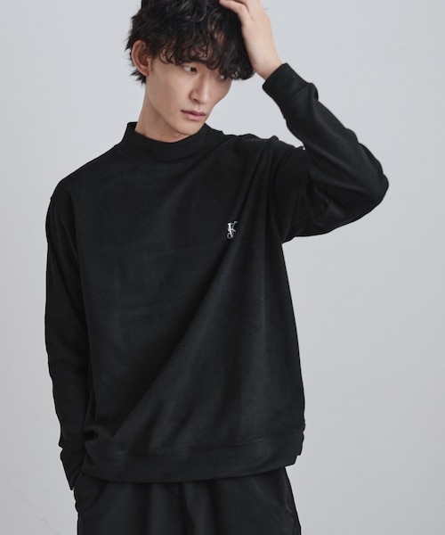 モイスチャースムースモックネックカットソー｜タケオキクチの