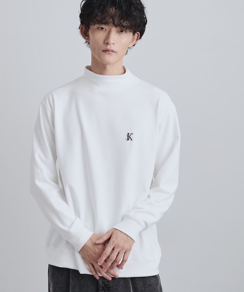 モイスチャースムースモックネックカットソー｜タケオキクチの