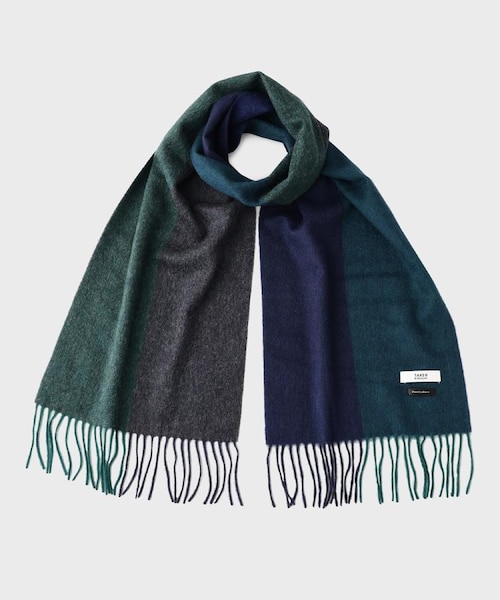 洗えるベビーカシミヤ】 ベビーカシミヤ無地マフラー｜タケオキクチの