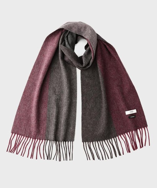 【洗えるカシミヤ】 ピュアカシミヤ 4面パネルマフラー