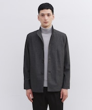 ツイルジャージー イタリアンカラージャケット