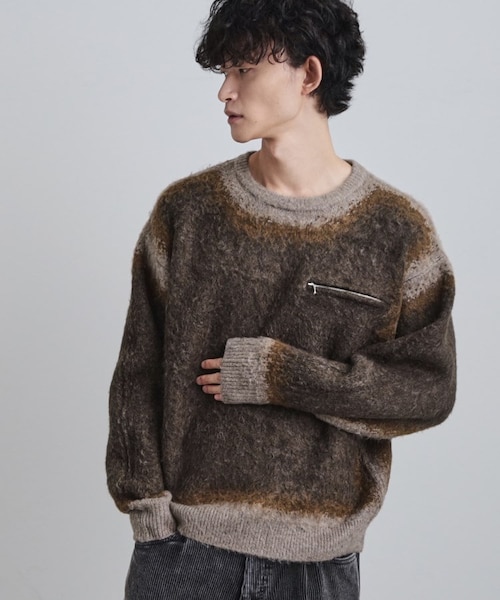 新品タグ付き ARCHIVIO グラデーションセーター グラデーションニット