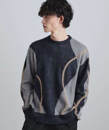 コンプリケートラインアートプルオーバー