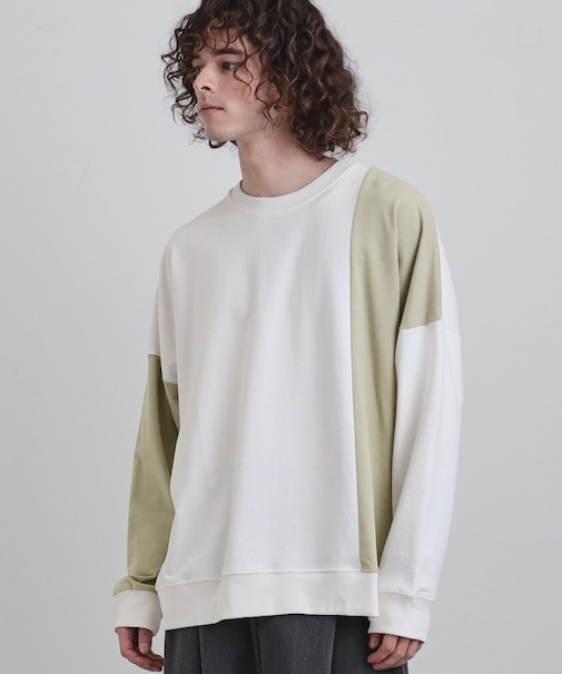 切り替えスウェット