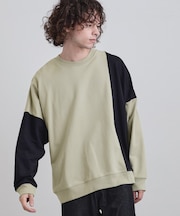 切り替えスウェット