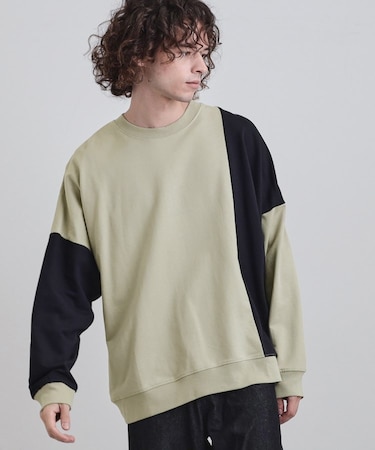 切り替えスウェット