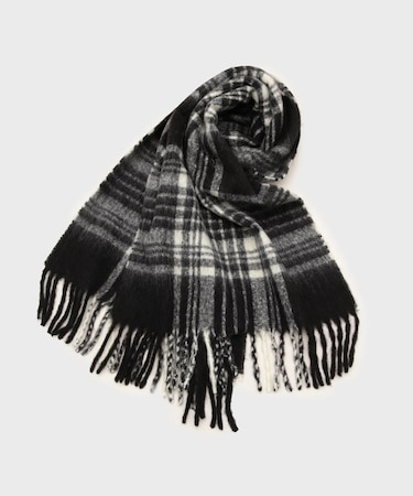 アソートボリュームシャギーマフラー