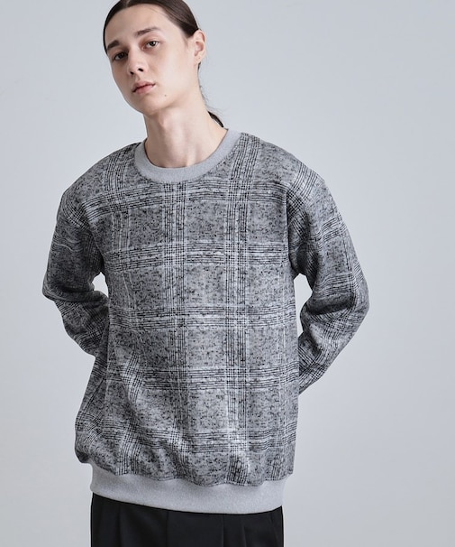 ニットフリースプルオーバー