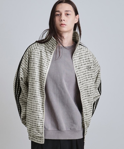 フェイクスエードトラックジャージ