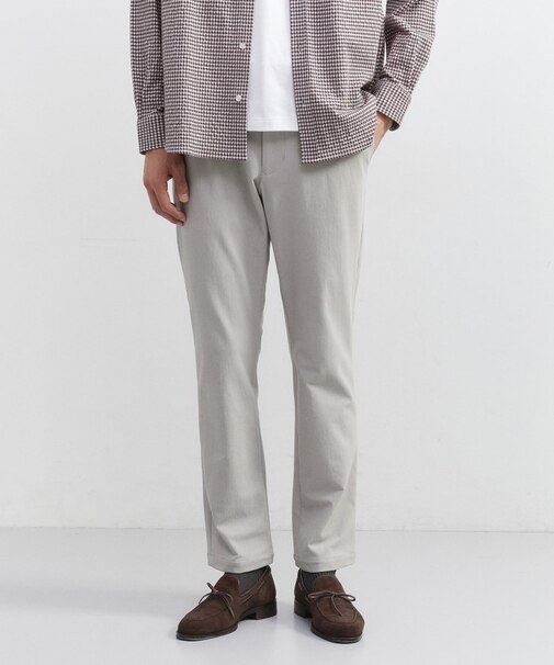 裏起毛ハイパワーストレッチ ストレート パンツ