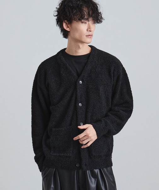 モールニット カーディガン