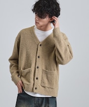 モールニット カーディガン