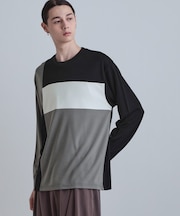 スクエア切り替えカットソー