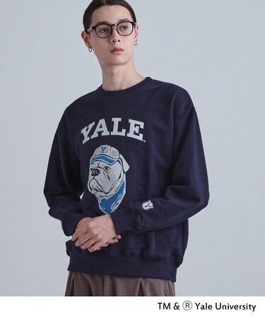 YALEフロッキースウェット