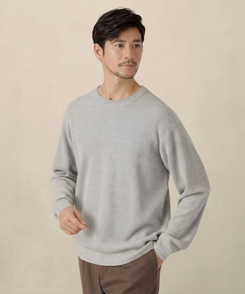 カラーメランジ プルオーバーニット｜タケオキクチのアウトレット通販