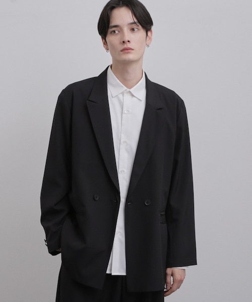 ブラック ダブルブレスト ジャケット ダブルブレストジャケット｜タケオキクチのアウトレット通販｜三井