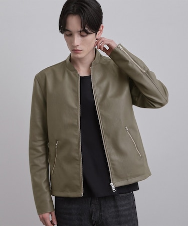 シングルライダースジャケット