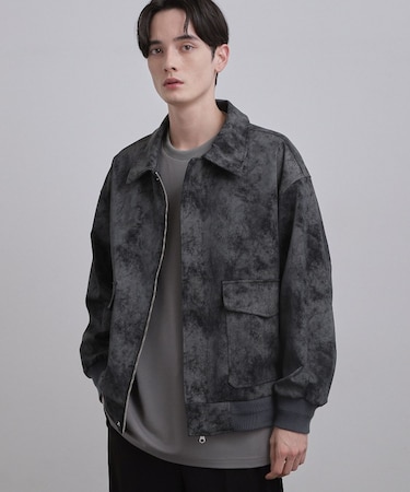 A2リブブルゾン