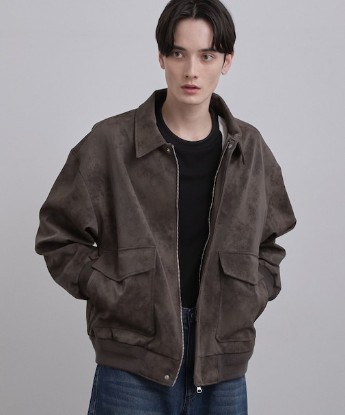 A2リブブルゾン