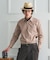 【BOWLER HAT LABEL】小紋ペイズリープリント 長袖シャツ