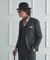 【BOWLER HAT LABEL】ピンヘッドジャージ ジャケット