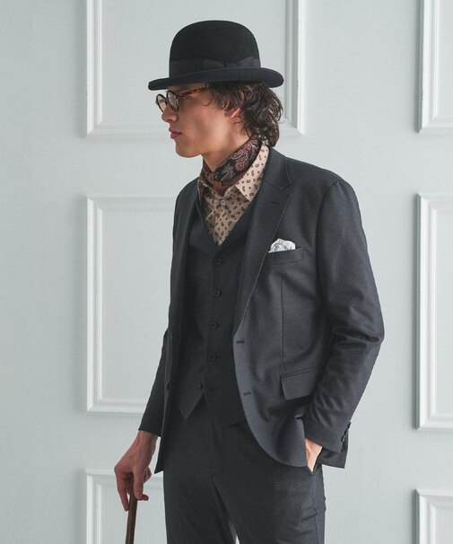 【BOWLER HAT LABEL】ピンヘッドジャージ ジャケット