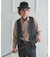 【BOWLER HAT LABEL】ピンヘッドジャージ べスト