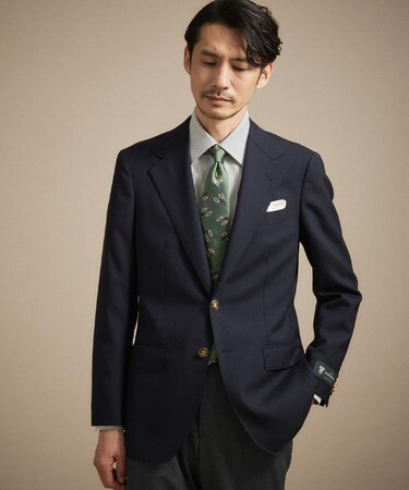 DORMEUIL ストレッチフレスコ ブレザー