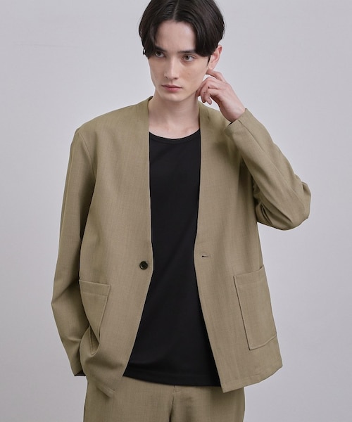 セットアップ対応可】カルゼノーカラージャケット｜タケオキクチの