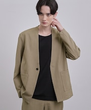 【セットアップ対応可】カルゼノーカラージャケット