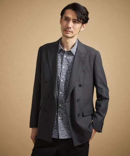 ストレッチダブルジャケット