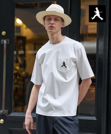 【BOWLER HAT LABEL】アイスクリアコットンボーラーハットウォーカー 半袖ポケT