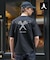 【BOWLER HAT LABEL】アイスクリアコットン バッククロスピストル 半袖Tシャツ