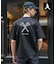 【BOWLER HAT LABEL】アイスクリアコットン バッククロスピストル 半袖Tシャツ