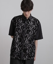 半袖レースシャツ