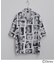 Disney capsule collection 総柄シャツ