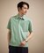 【接触冷感】アイスクリアコットン ワンポイント ポロシャツ