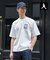 【BOWLER HAT LABEL】アイスクリアコットン ピンナップガール 半袖Tシャツ