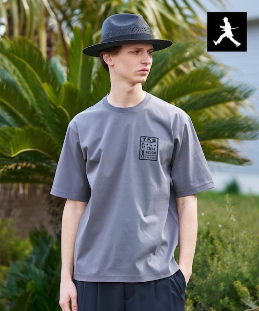 【BOWLER HAT LABEL】アイスクリアコットン ラッキーセブン 半袖Tシャツ