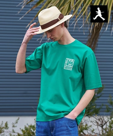 【BOWLER HAT LABEL】アイスクリアコットン ラッキーセブン 半袖Tシャツ