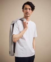 【汗染み軽減/接触冷感】テーラード Tシャツ
