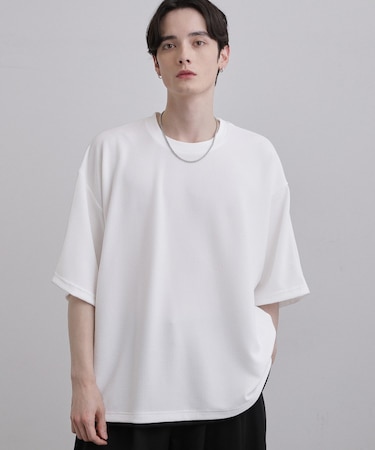 【ネックレス付】ドルマンカットソー