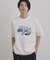 フラワープリントTシャツ