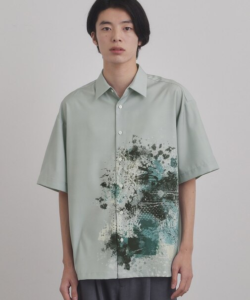 サイドペイント半袖シャツ