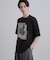 フラワープリントTシャツ