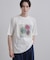 フラワープリントTシャツ