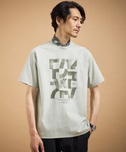 パズル柄Tシャツ