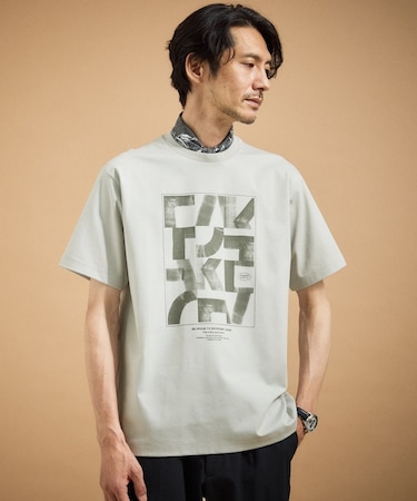 パズル柄Tシャツ