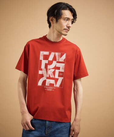 パズル柄Tシャツ